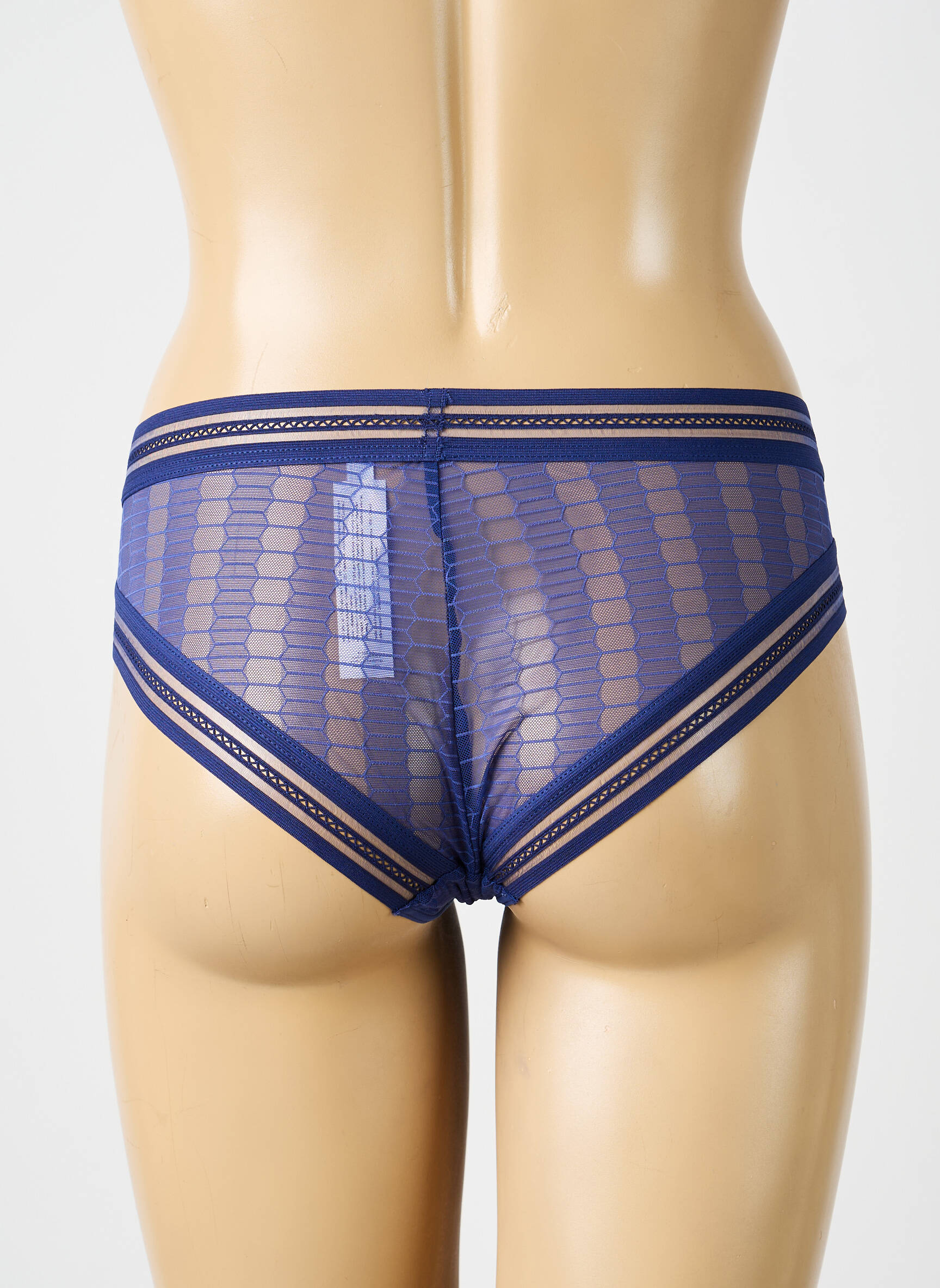 Culotte fond doublé bleu PASSIONATA femme