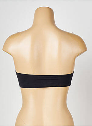 Soutien-gorge effet matière satinée haut bandeau noir PASSIONATA femme