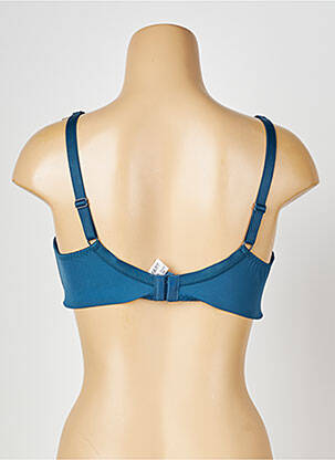 Soutien-gorge effet matière satinée haut soutien-gorge emboitant bleu DAMART femme