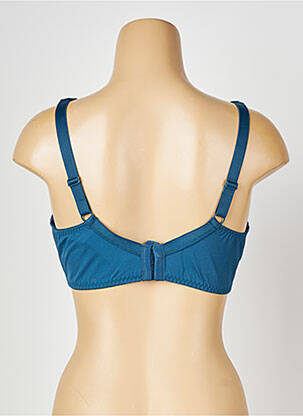 Soutien-gorge effet matière satinée haut soutien-gorge emboitant bleu DAMART femme