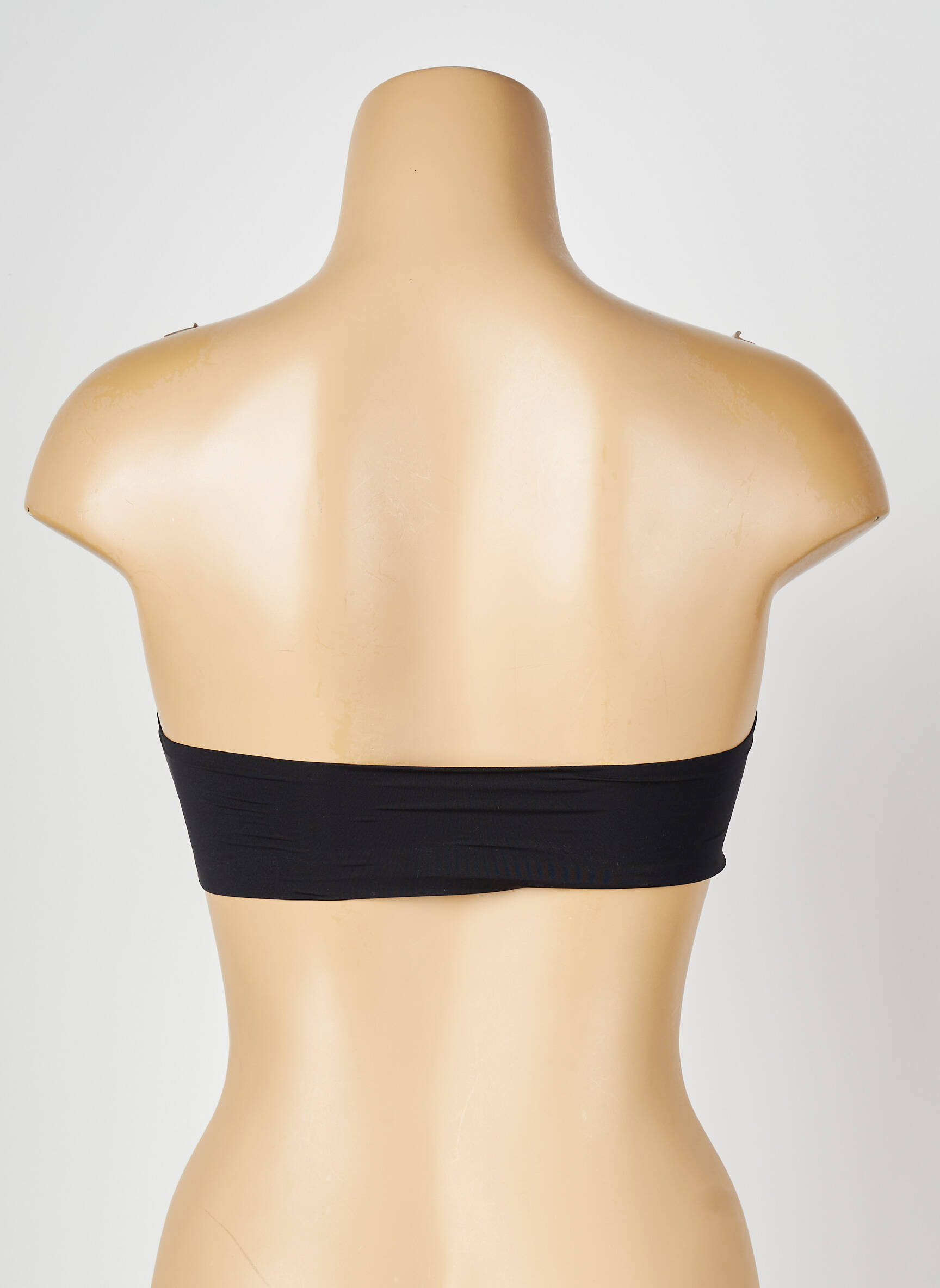 Soutien-gorge effet matière satinée haut bandeau noir PASSIONATA femme