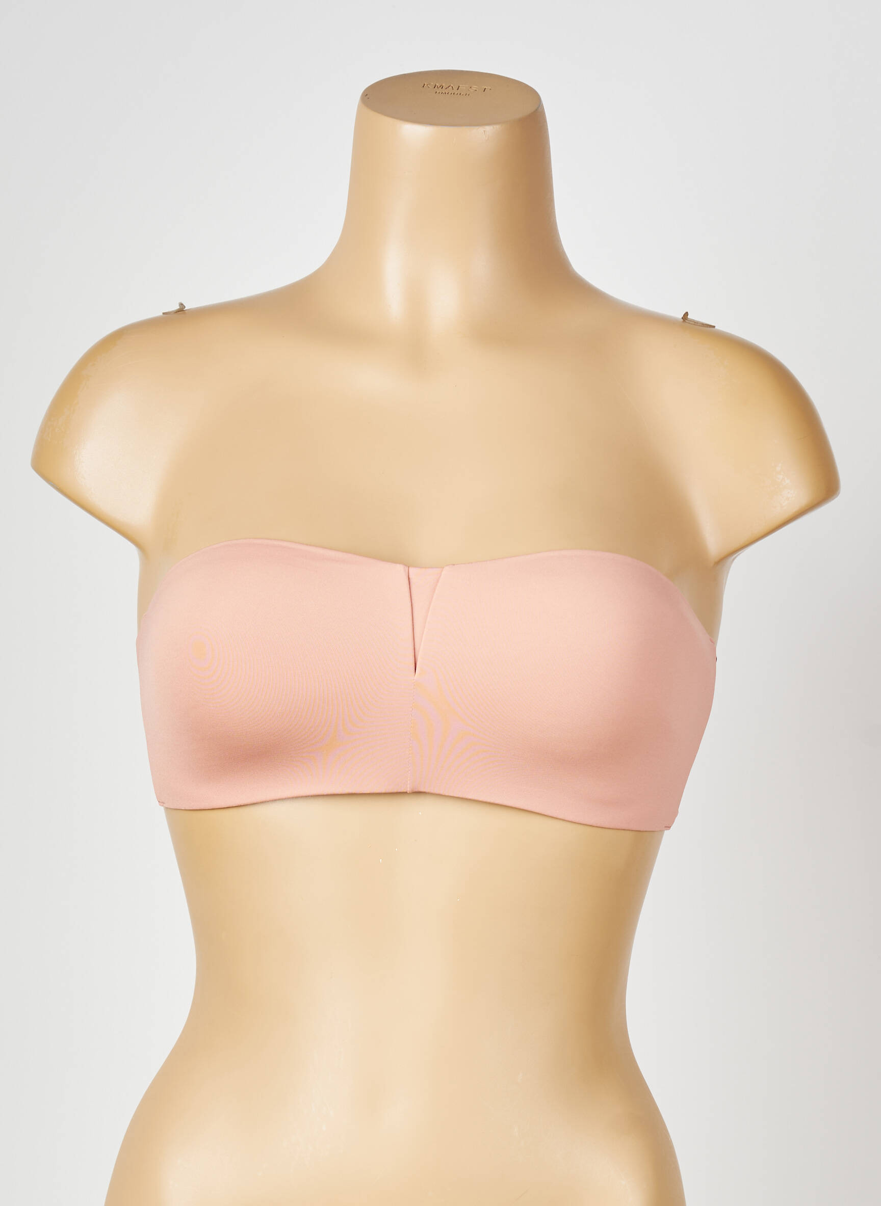 Soutien-gorge effet matière satinée haut bandeau rose PASSIONATA femme
