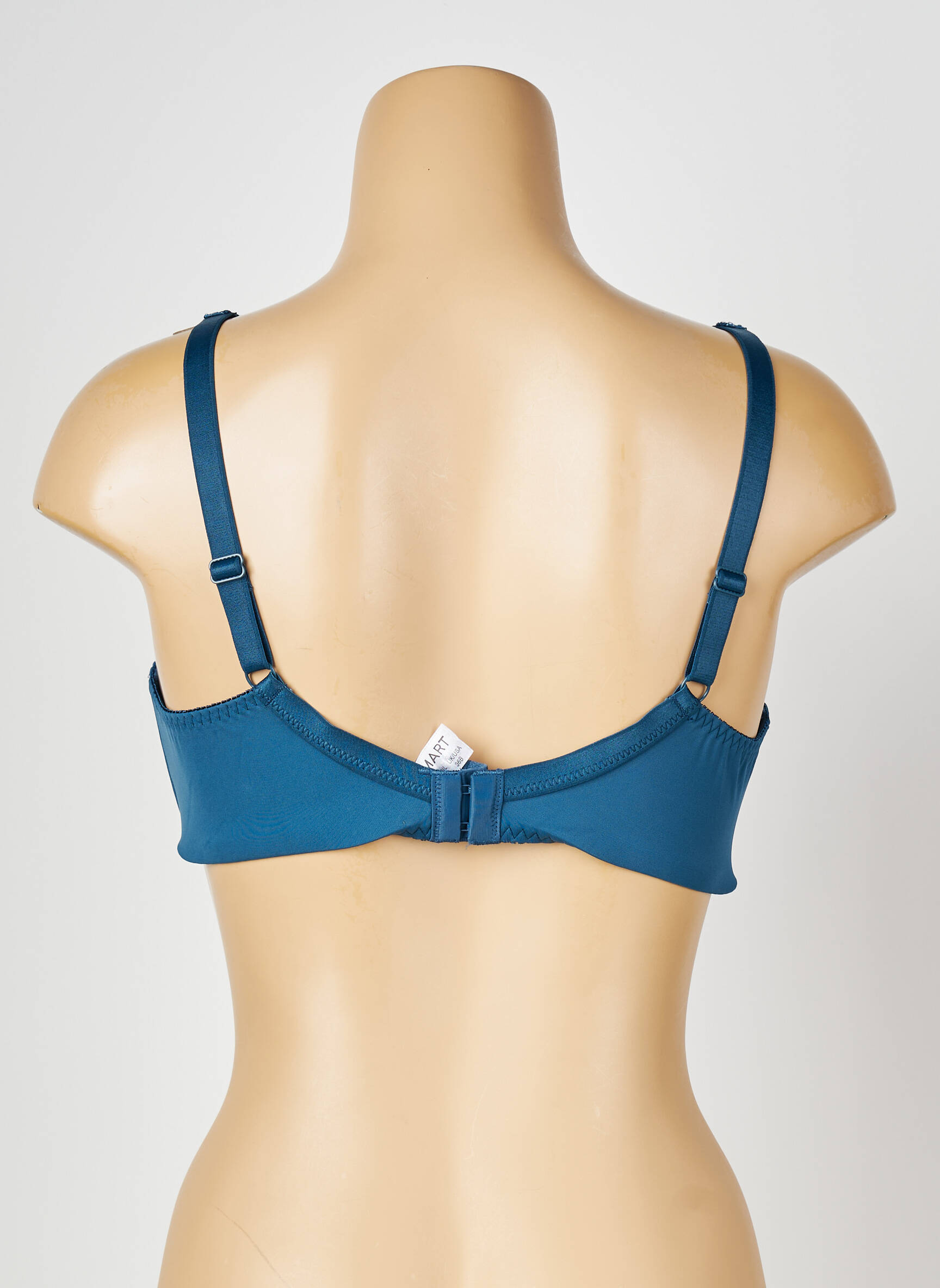 Soutien-gorge effet matière satinée haut soutien-gorge emboitant bleu DAMART femme