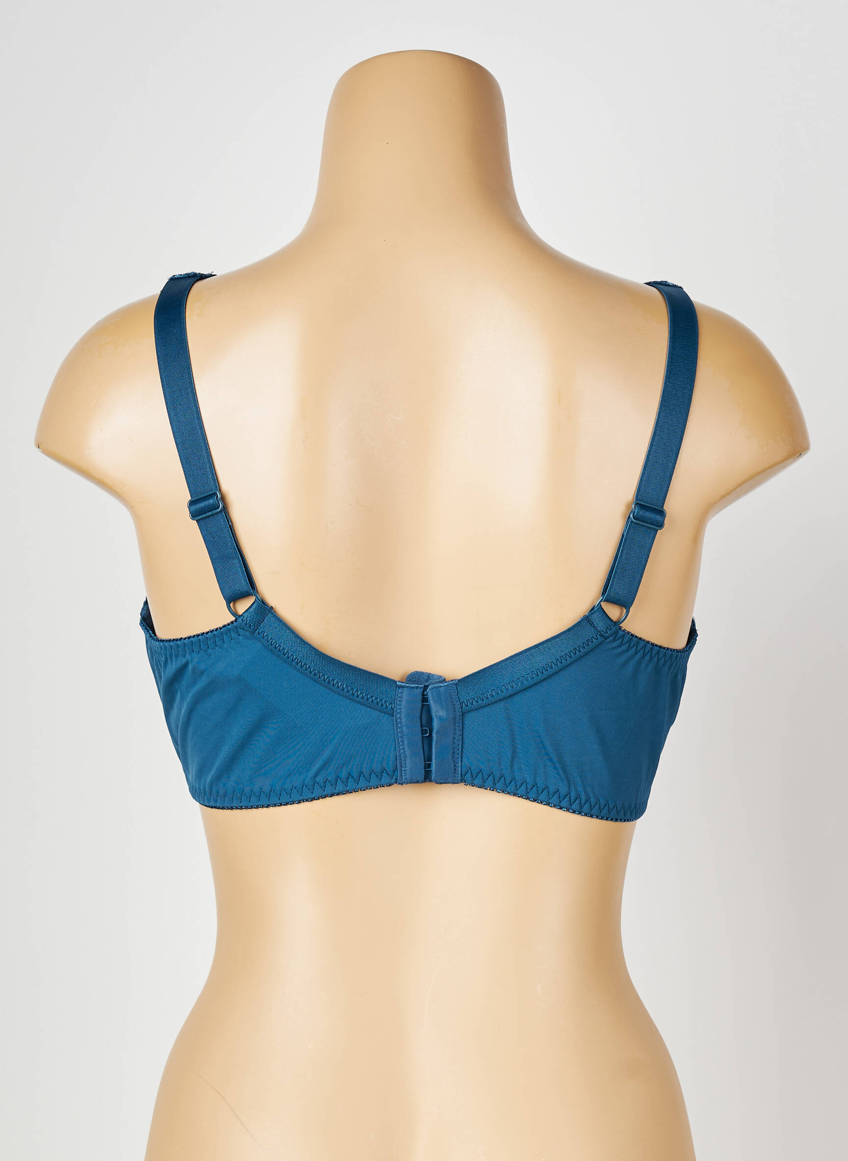 Soutien-gorge effet matière satinée haut soutien-gorge emboitant bleu DAMART femme