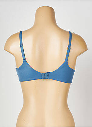 Soutien-gorge effet matière satinée haut soutien-gorge emboitant bleu CHANTELLE femme