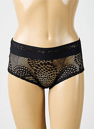 Shorty stretch noir IMPLICITE femme