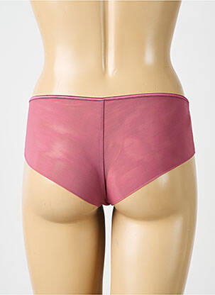 Shorty tissage satiné rose SIMONE PERELE femme