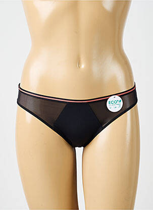 Culotte fond doublé noir DORINA femme