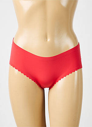 Culotte effet matière satinée rouge PASSIONATA femme