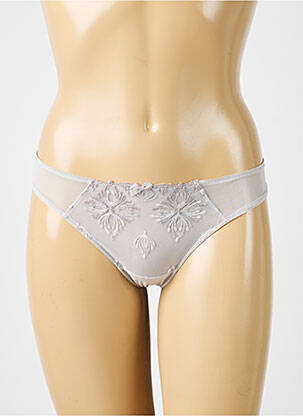 Tanga stretch gris CHANTELLE femme