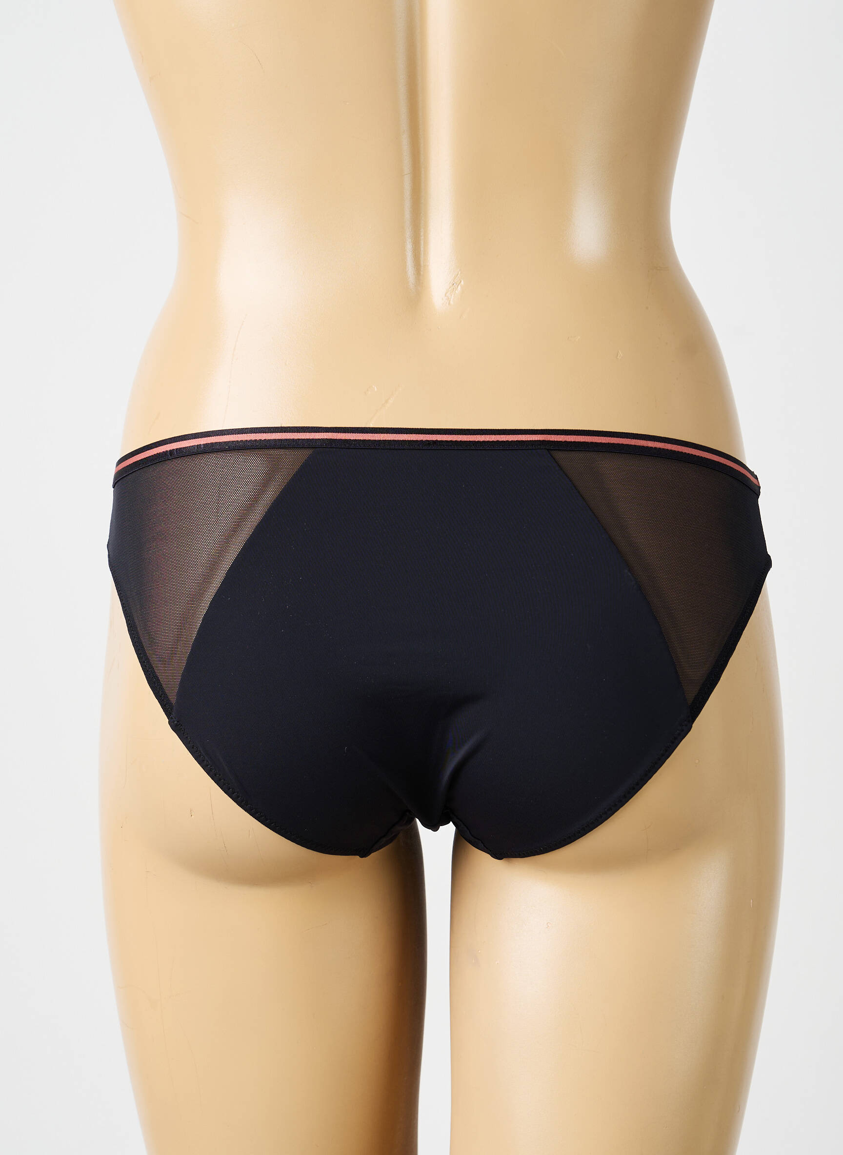 Culotte fond doublé noir DORINA femme