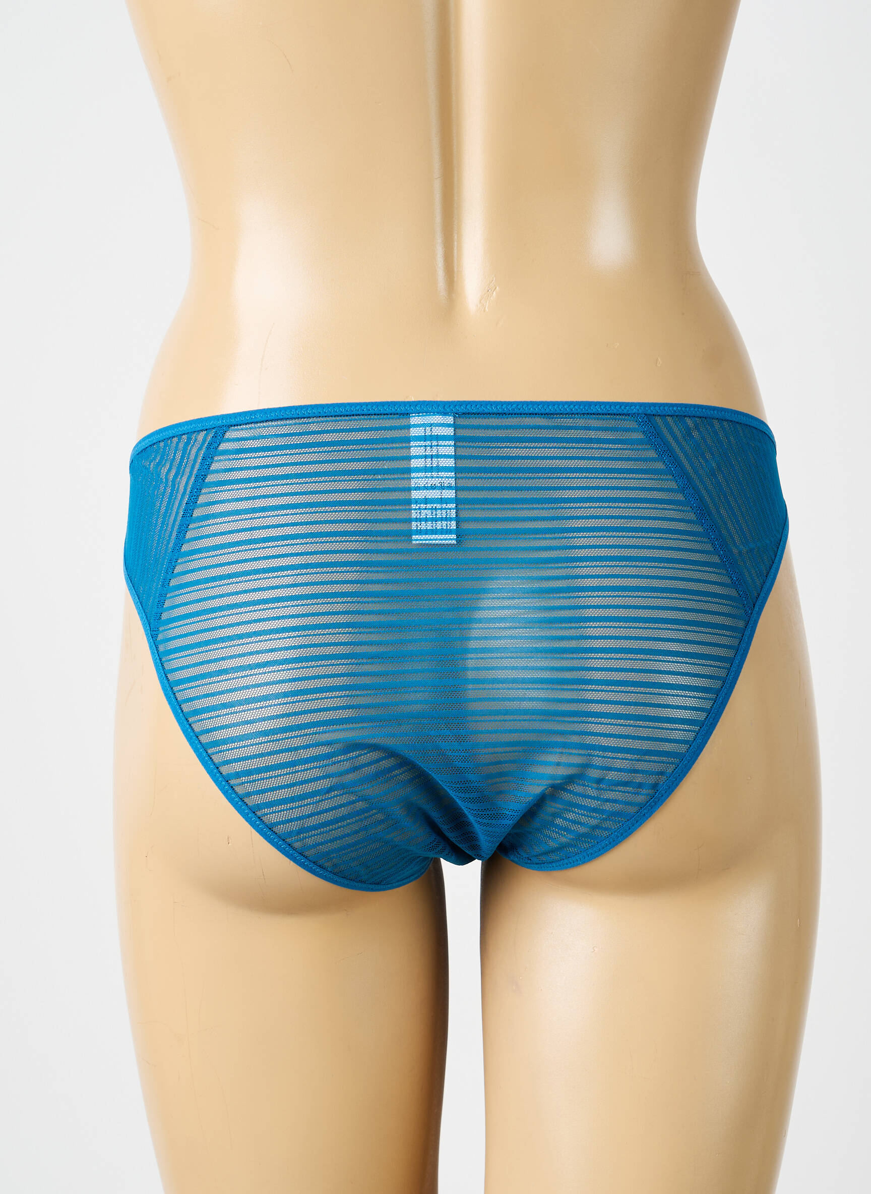 Culotte effet matière satinée bleu SIMONE X SIMONE PÉRÈLE femme