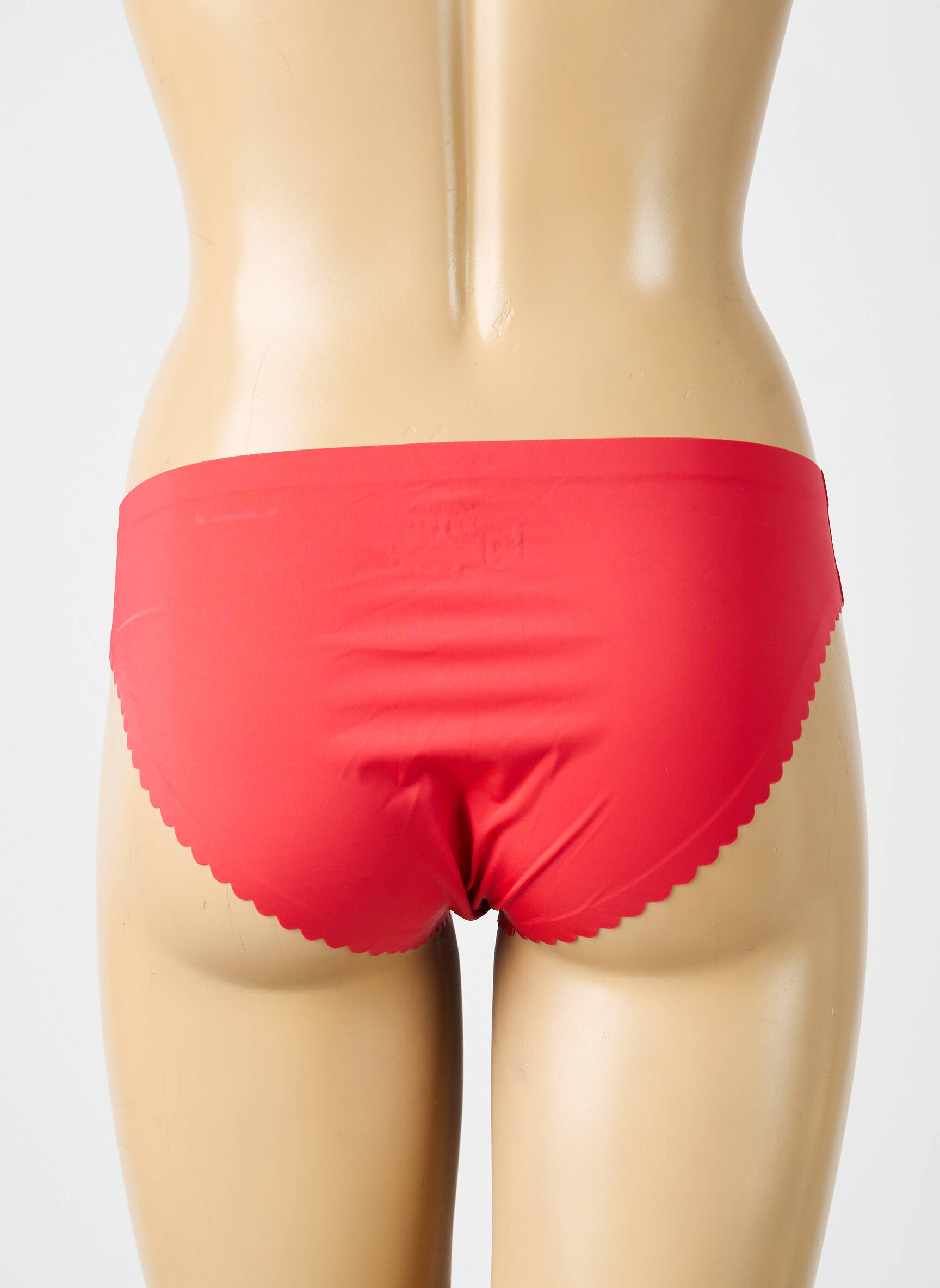 Culotte effet matière satinée rouge PASSIONATA femme