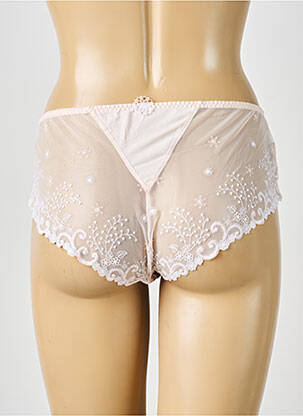 Shorty broderie rose SIMONE PERELE femme
