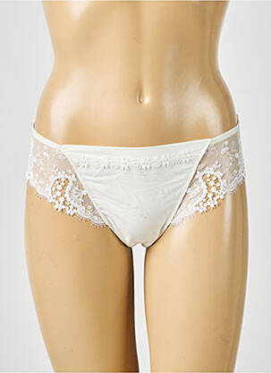 Culotte effet matière satinée beige SIMONE PERELE femme