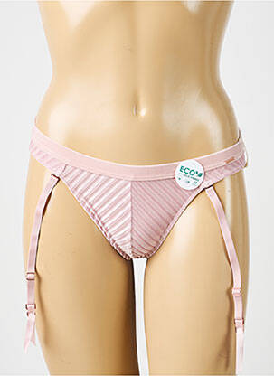 Culotte fond doublé rose DORINA femme