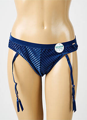 Culotte fond doublé bleu DORINA femme
