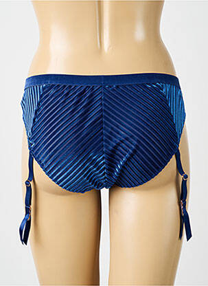 Culotte fond doublé bleu DORINA femme