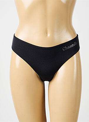 Culotte fond doublé noir CHANTELLE femme