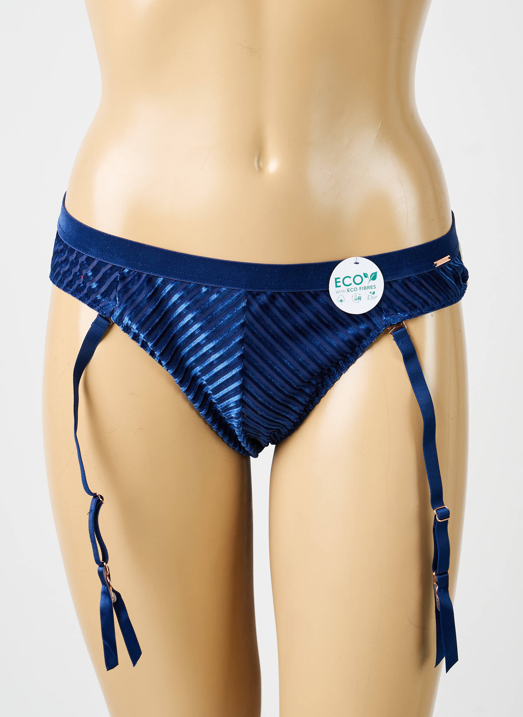 Culotte fond doublé bleu DORINA femme