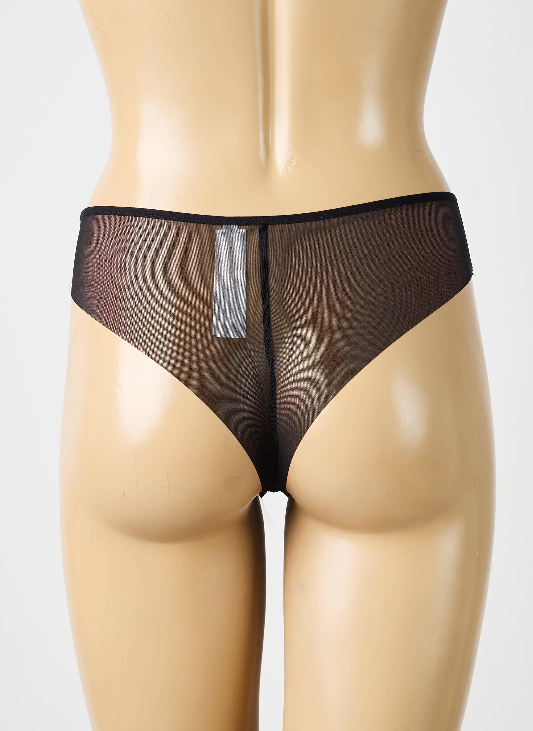Culotte fond doublé noir CHANTELLE femme