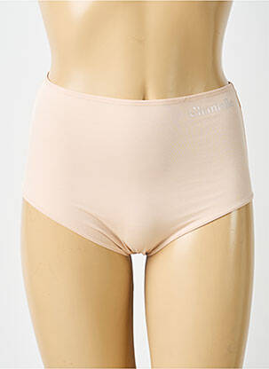 Culotte haute effet matière satinée chair CHANTELLE femme