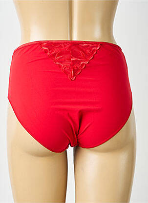 Culotte tissage satiné rouge SIMONE PERELE femme