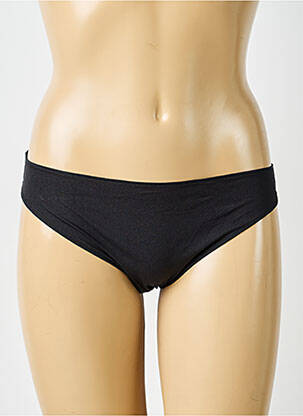 Culotte effet matière satinée noir PASSIONATA femme