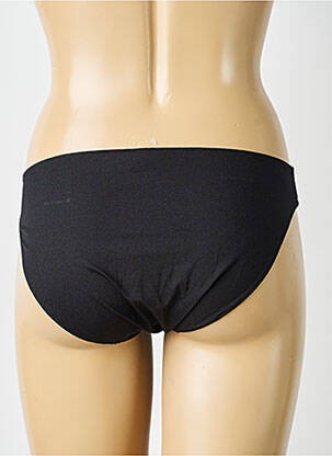 Culotte effet matière satinée noir PASSIONATA femme