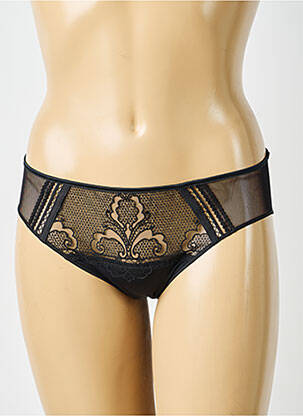 Culotte effet matière satinée noir SIMONE PERELE femme