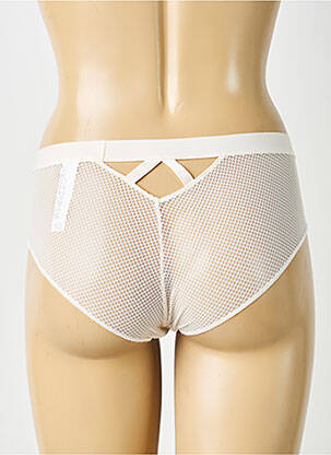 Culotte effet matière satinée beige PASSIONATA femme