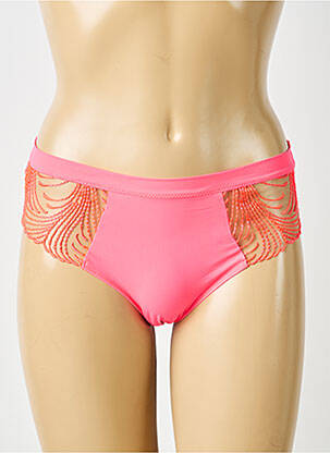 Culotte effet matière satinée rose SIMONE PERELE femme