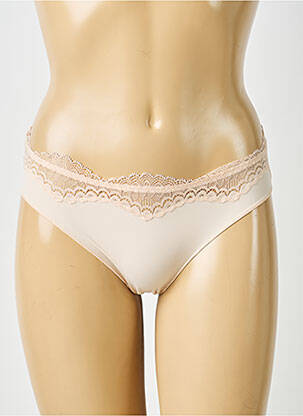 Culotte effet matière satinée chair SIMONE PERELE femme