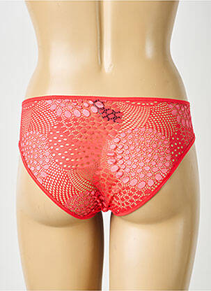 Culotte légère et transparente rouge IMPLICITE femme