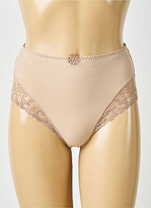 Culotte haute effet matière satinée chair SIMONE PERELE femme