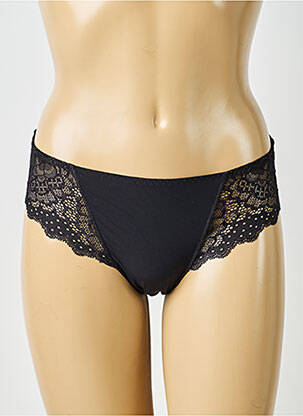 Culotte tissage satiné noir SIMONE PERELE femme