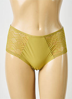 Shorty micro fibres vert PASSIONATA femme