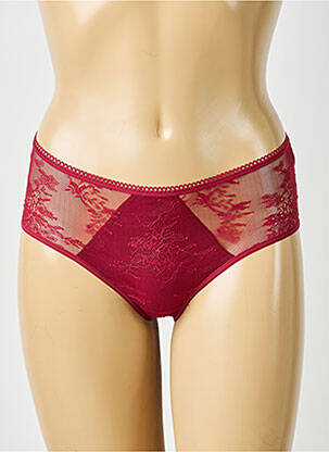 Culotte effet matière satinée rouge PASSIONATA femme