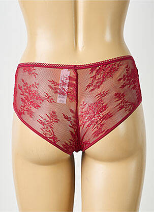 Culotte effet matière satinée rouge PASSIONATA femme