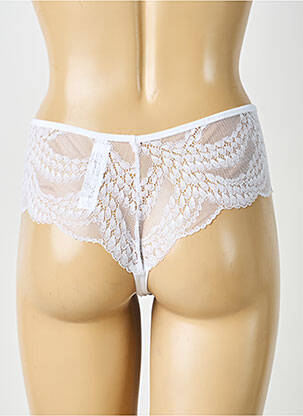 Tanga stretch blanc FEMILET femme