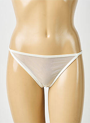 Culotte légère et transparente beige IMPLICITE femme
