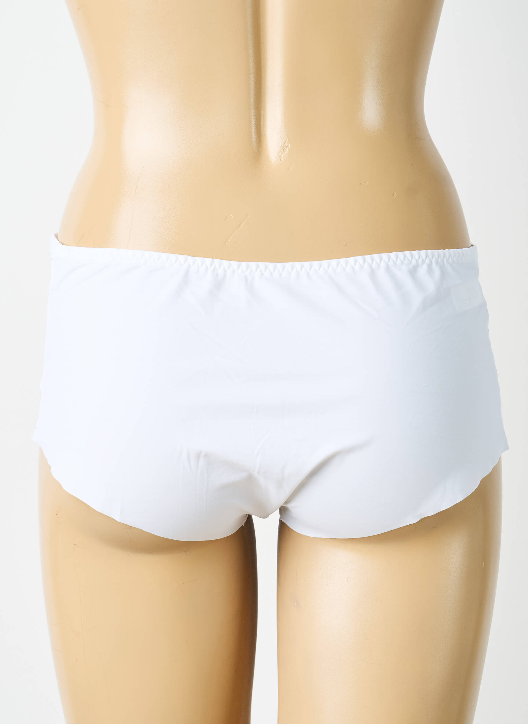 Shorty tissage satiné blanc SIMONE PERELE femme