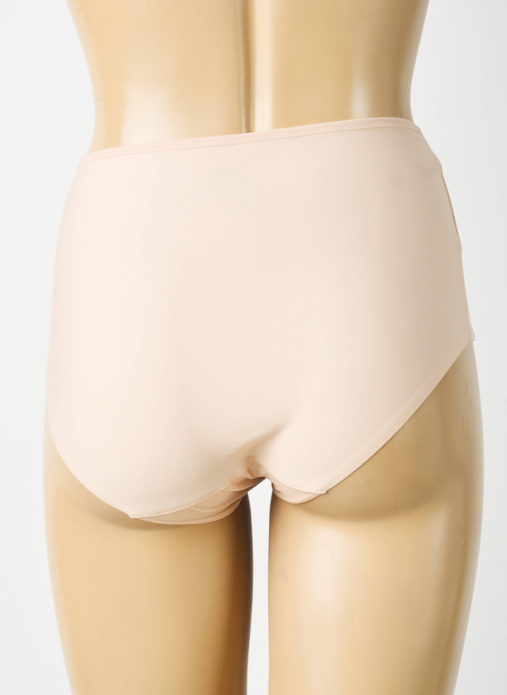 Culotte haute effet matière satinée chair CHANTELLE femme