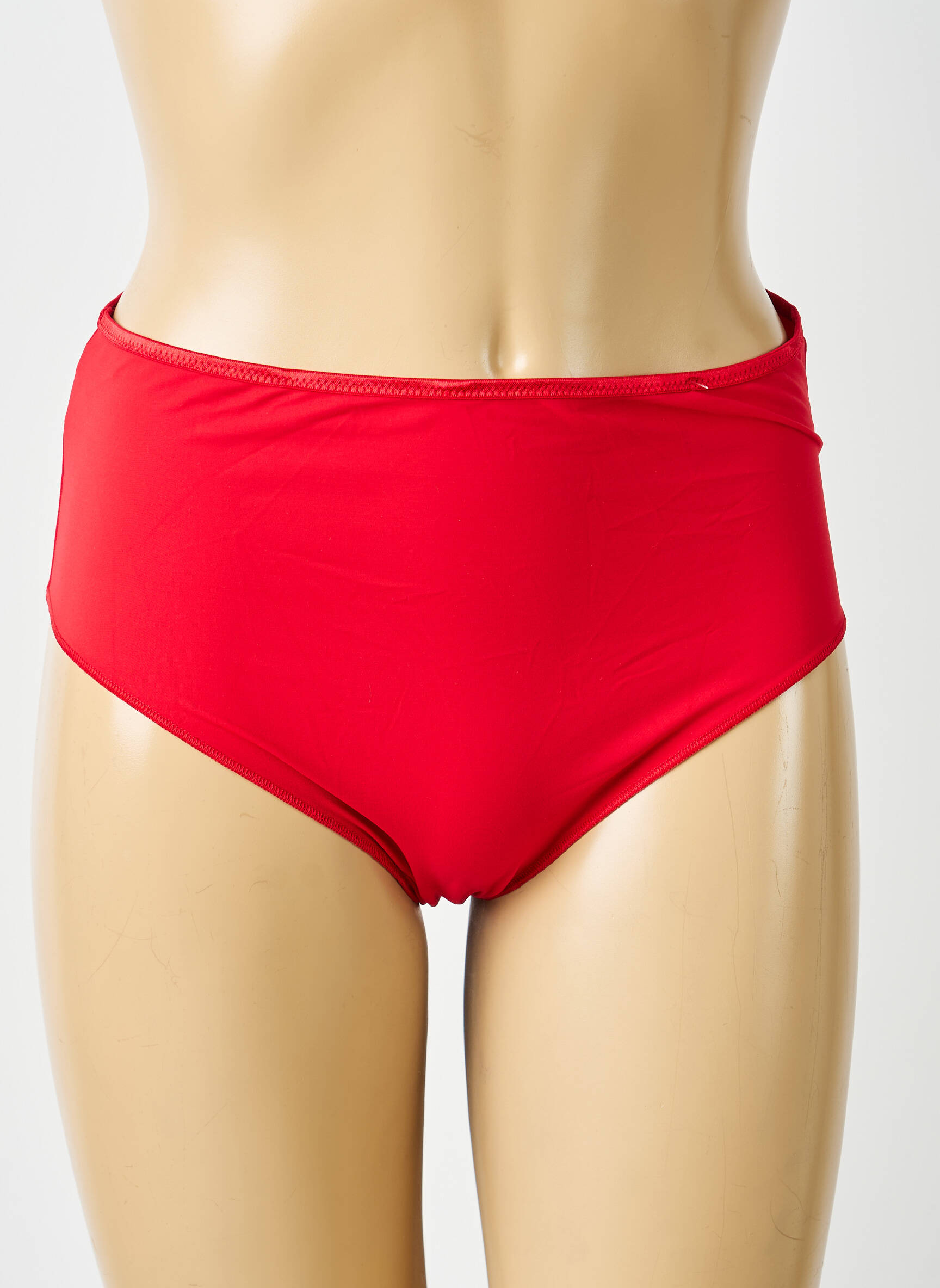 Culotte tissage satiné rouge SIMONE PERELE femme