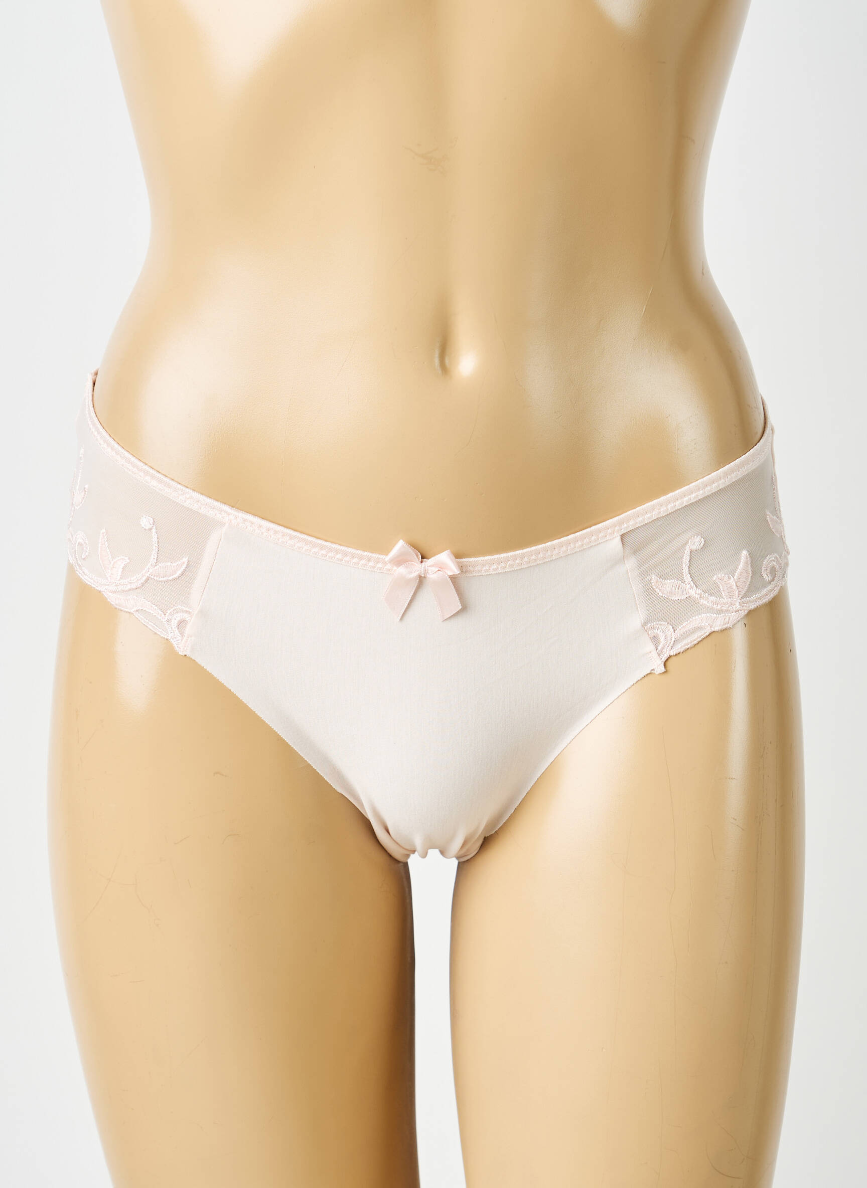 Culotte effet matière satinée rose SIMONE PERELE femme