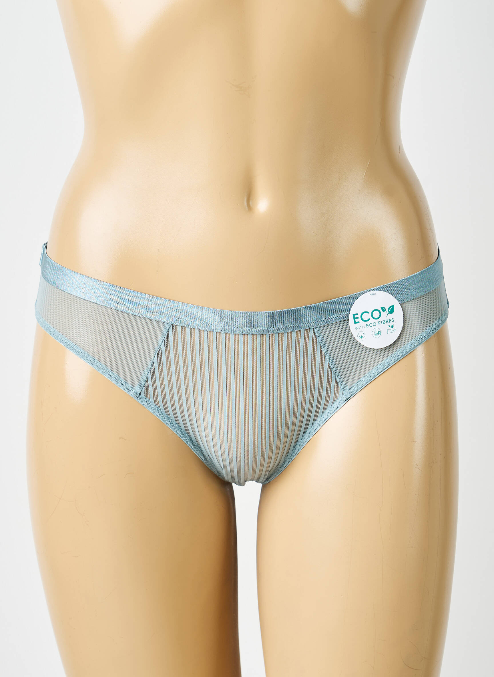 Culotte effet matière satinée gris DORINA femme