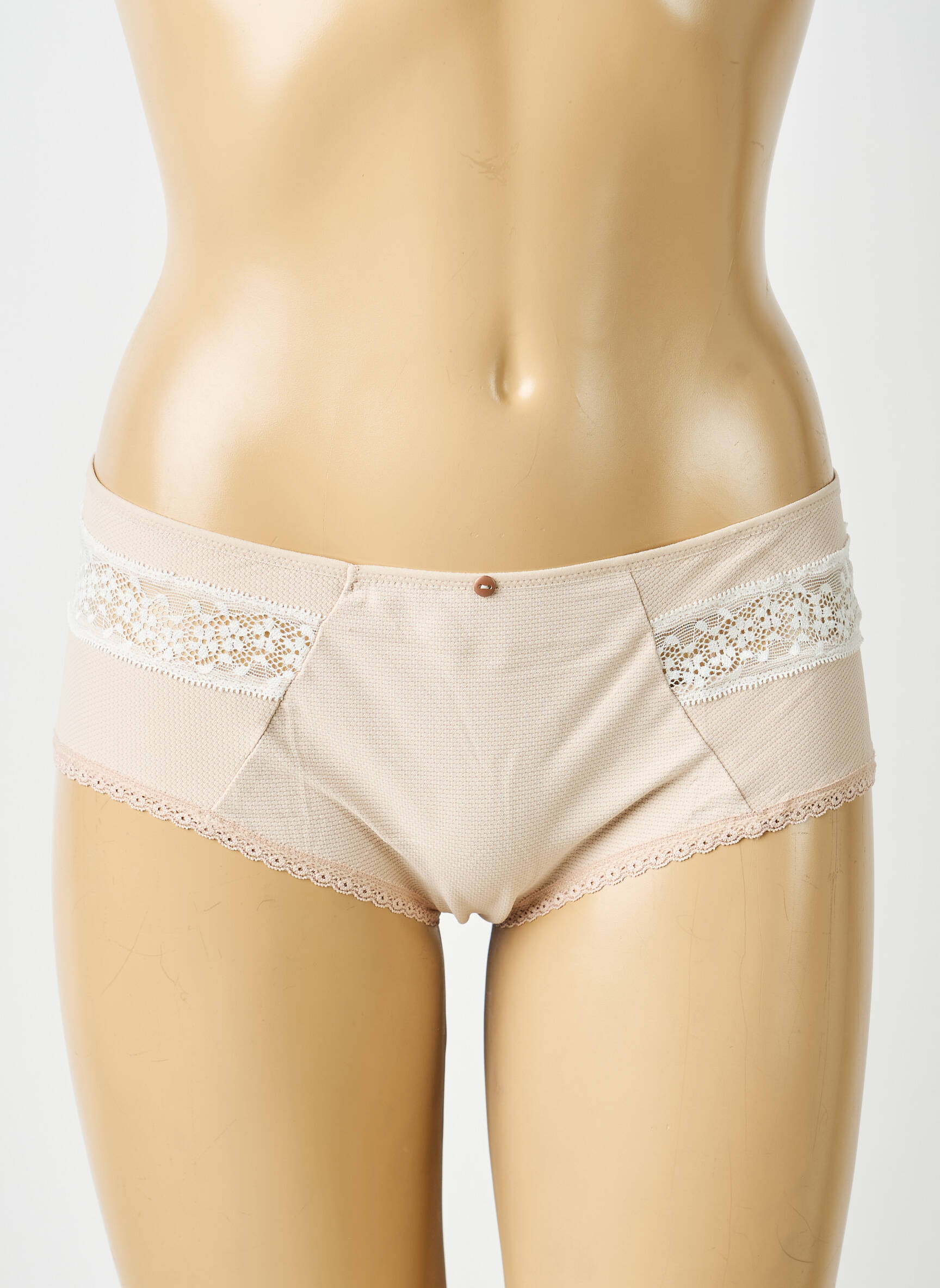 Shorty stretch beige PASSIONATA femme