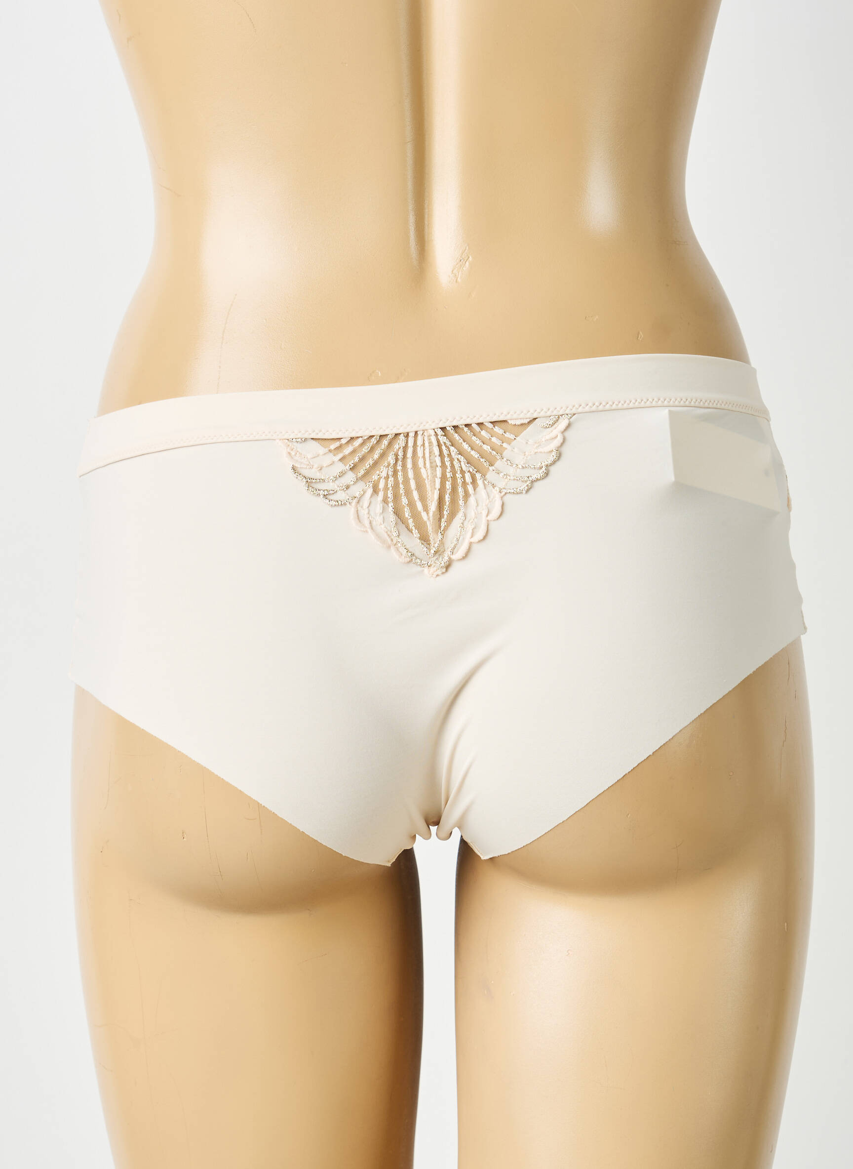 Culotte tissage satiné beige SIMONE PERELE femme