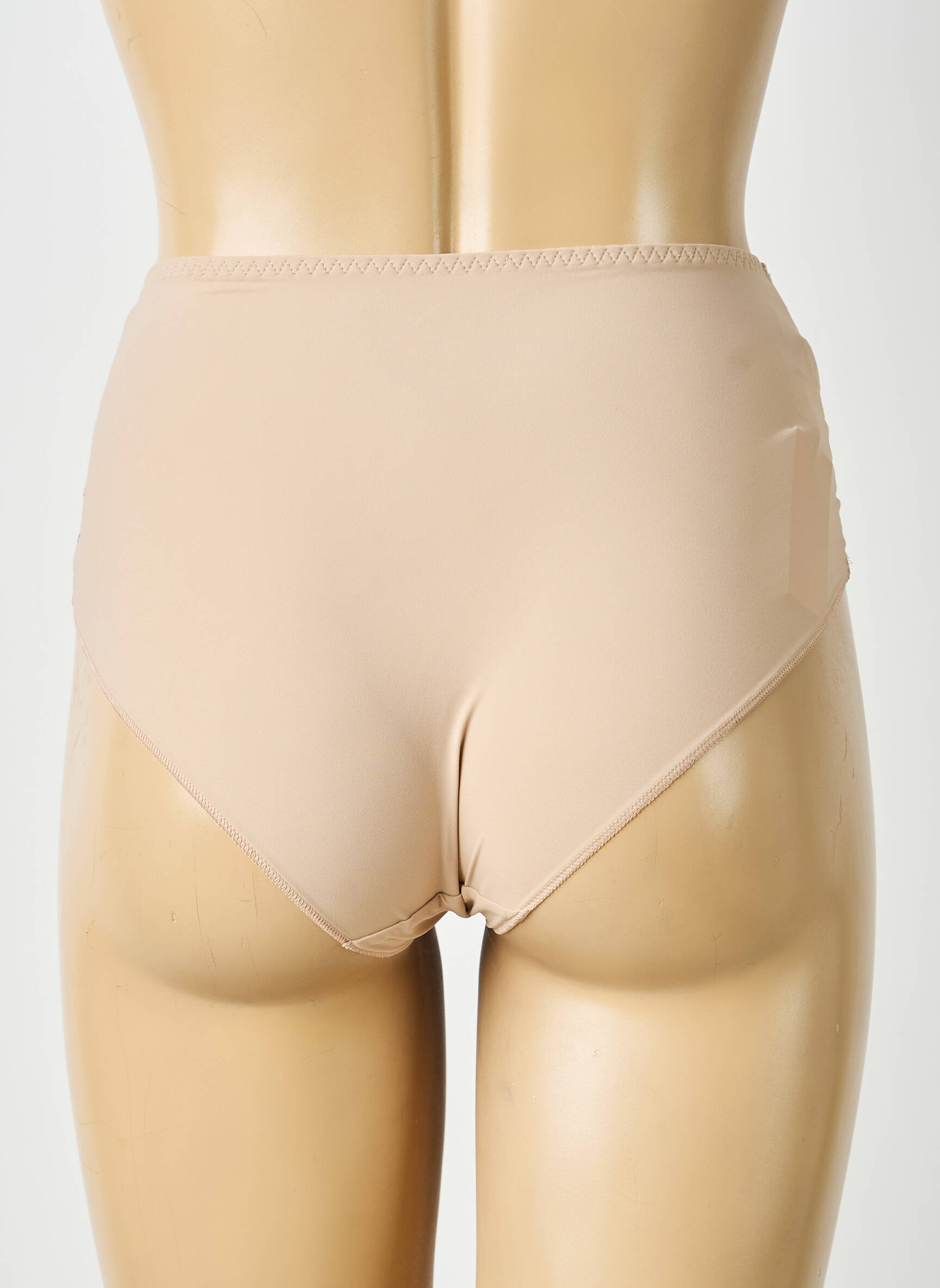 Culotte haute effet matière satinée chair SIMONE PERELE femme