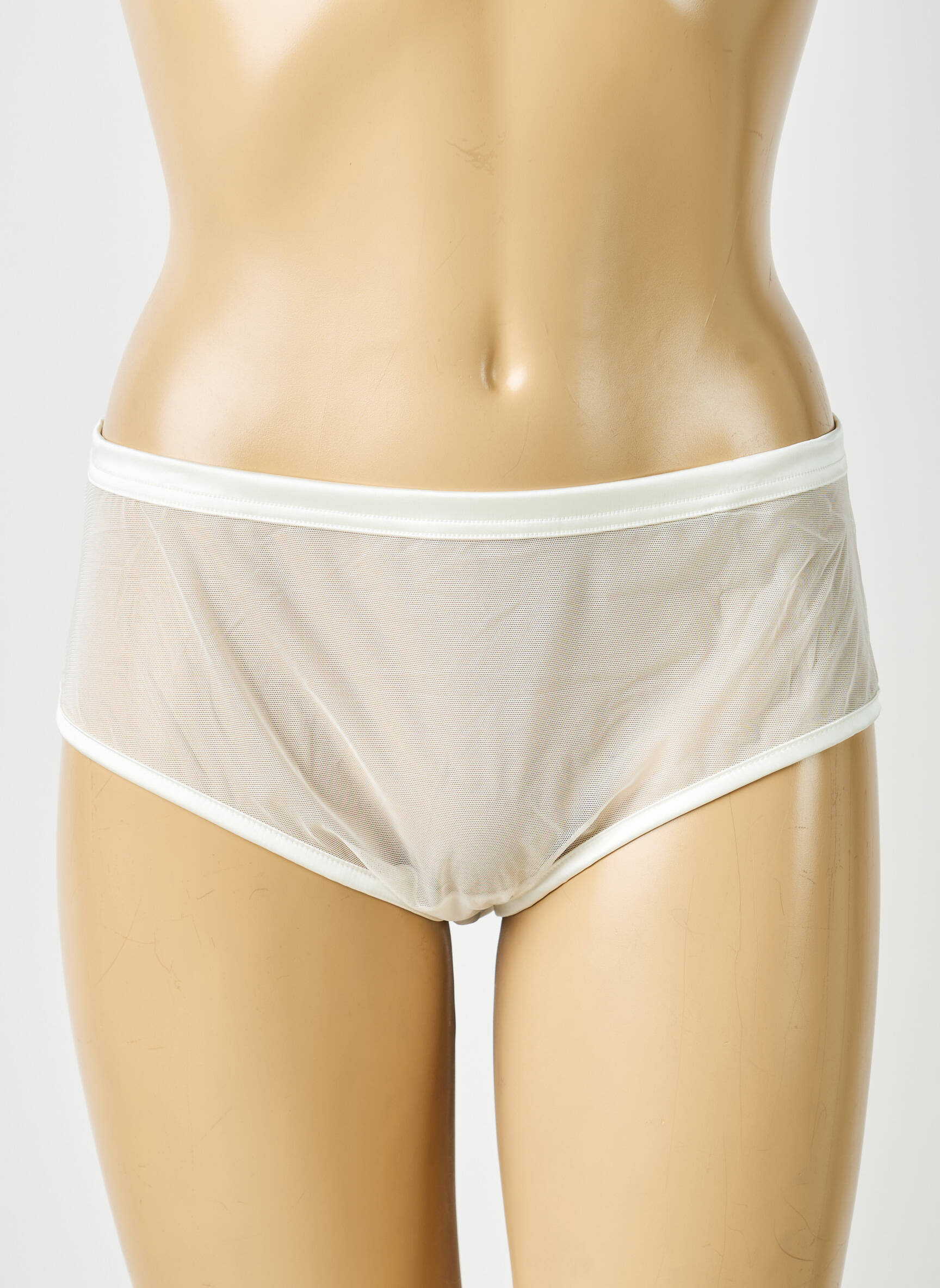 Shorty stretch beige IMPLICITE femme